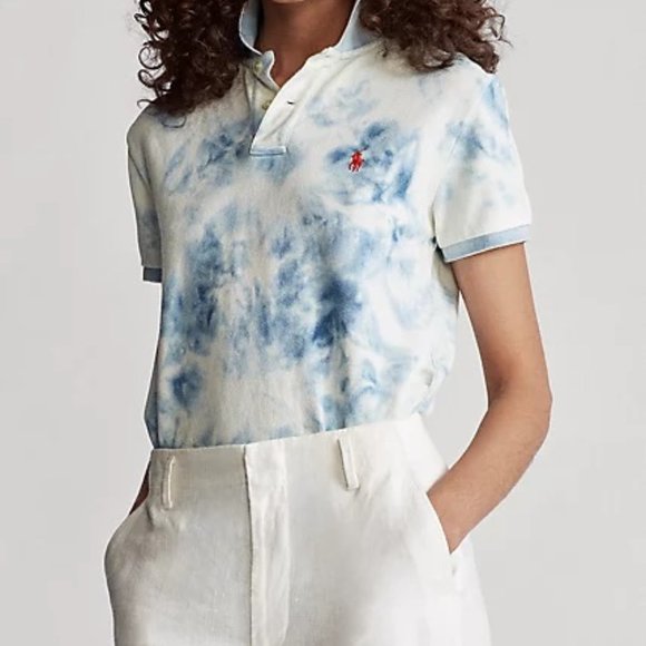 Ralph Lauren Polo Tie-Dye Shirt, Short Sleeve NWT - Picture 1 of 7